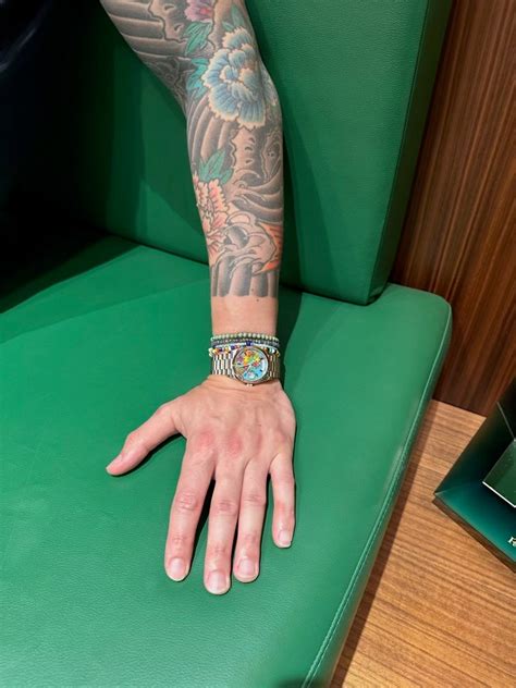 The Story Behind John Mayer’s New Emoji Rolex .